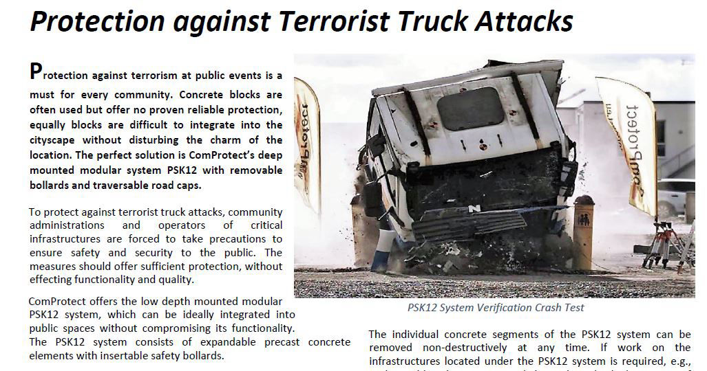 Protection against terrorist Attacks